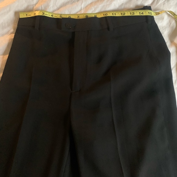 Zara Black Wide-Leg Tailored Pants - Picture 2 of 5
